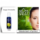 Aromaspray - Assainisseur d'atmosphère aux huiles essentielles - Sauge et citronnelle - 100% pures et naturelles - 100 ml